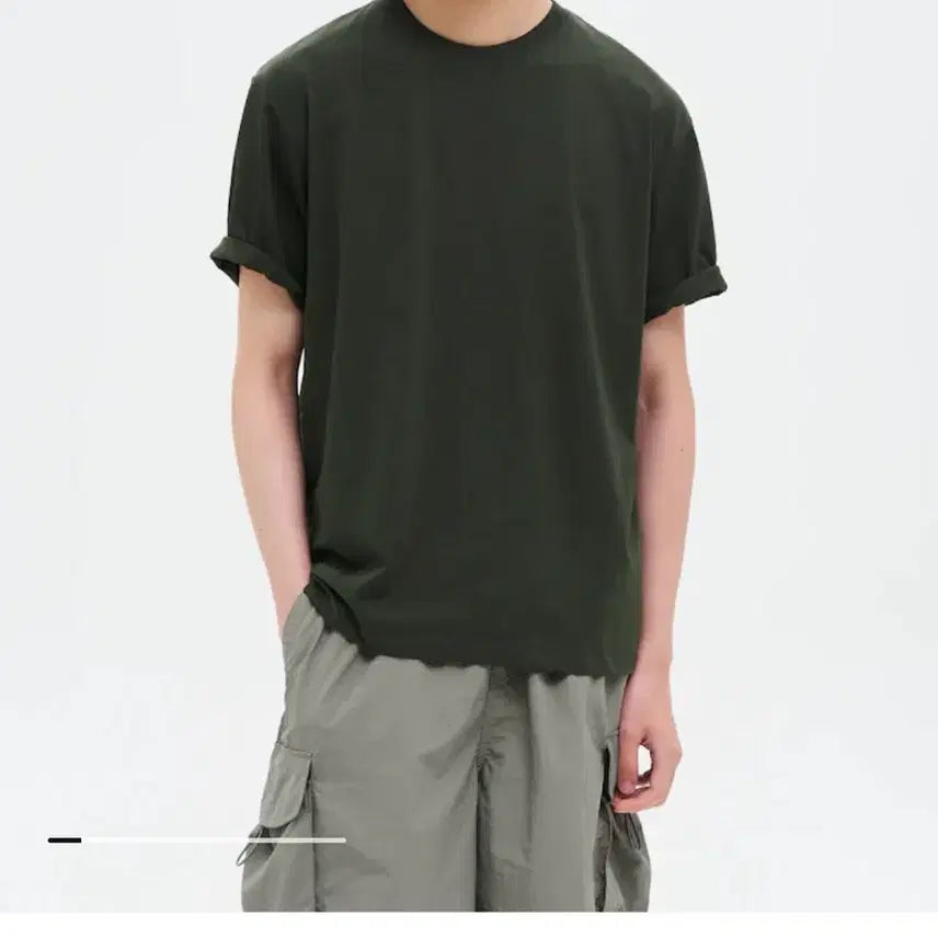 [BUNJANG] 8seconds Cool Touch T-Shirt Green L / [가격내림] 에잇세컨즈 쿨터치 티셔츠 그린 L