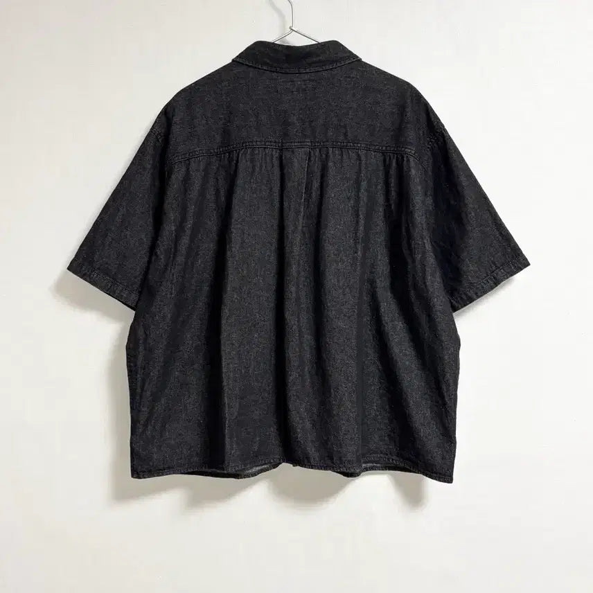 [BUNJANG] Rage Blue Oversized Denim Shirt / 오버사이즈 데님셔츠