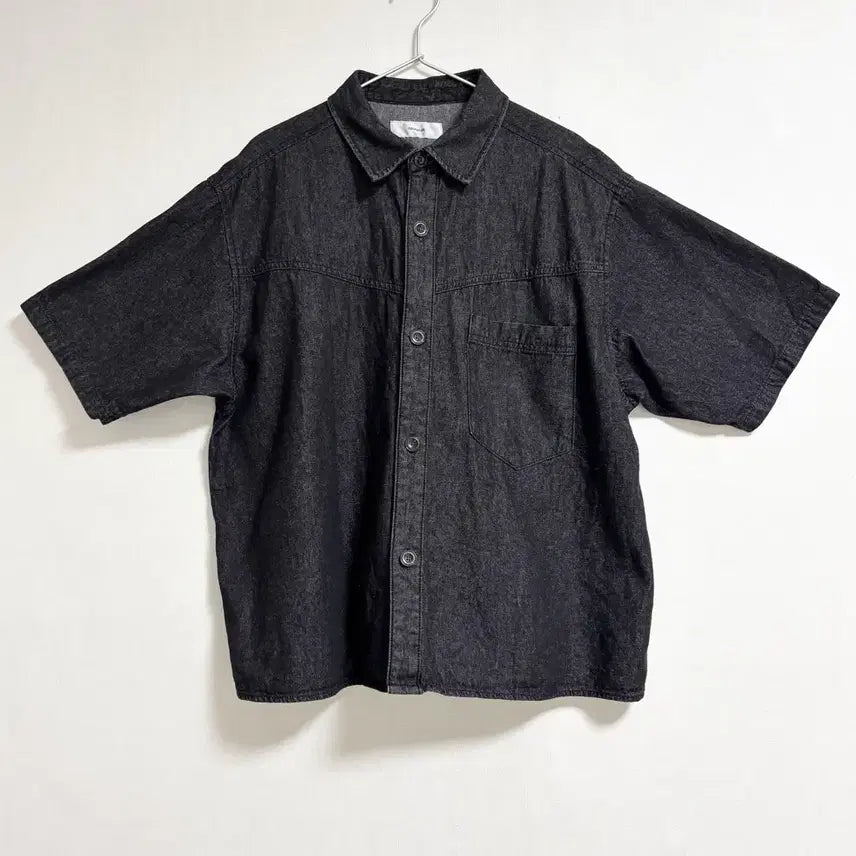 [BUNJANG] Rage Blue Oversized Denim Shirt / 오버사이즈 데님셔츠