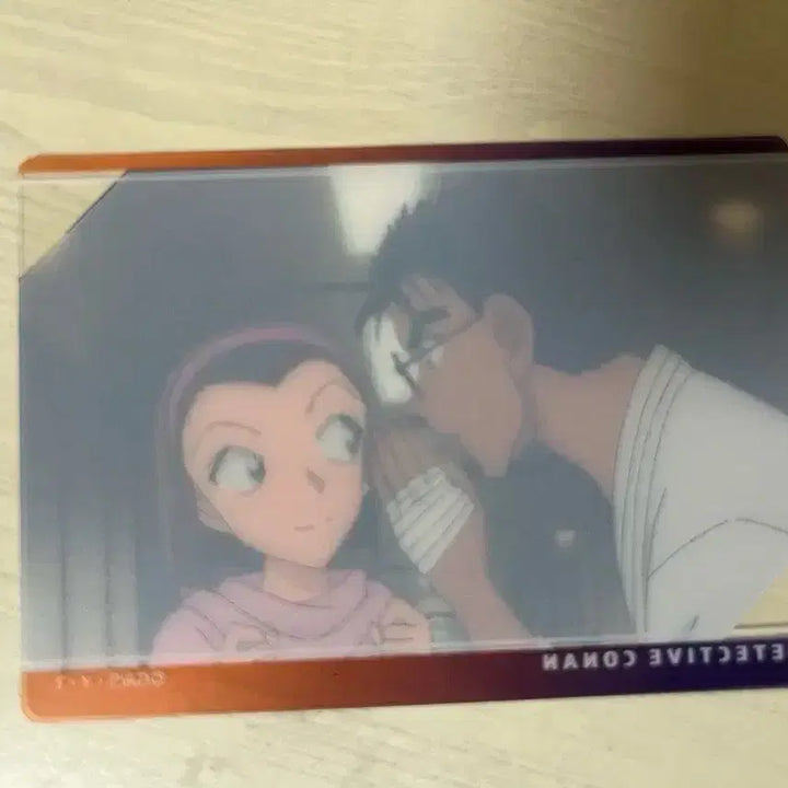 [BUNJANG] Detective Conan Makoto So-No-Co Clear Card / 명탐정코난 마코토 소노코 클리어 카드
