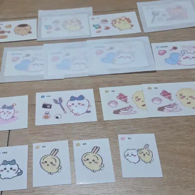 [BUNJANG] Lookism Takoyaki Stickers Full Set / 올리브영 먼작귀 띠부씰 전종판매
