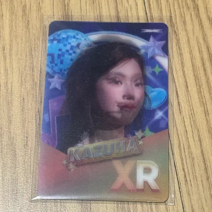 [BUNJANG] LE SSERAFIM EUPH0RIA Rhythm Hive Lenticular Kazuha Photocard / 르세라핌 이크핫 리듬하이브 렌티큘러 카즈하 포카 팔아오