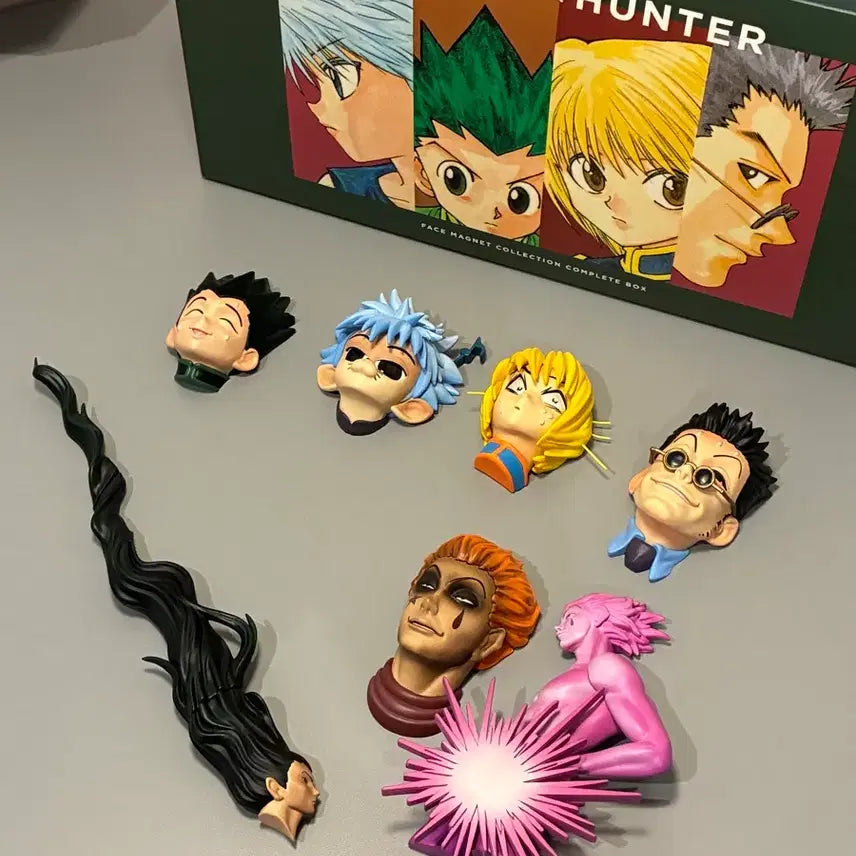 [BUNJANG] ROFJ Hunter x Hunter Gon-Gom Face Magnet / 점프샵 rofj 헌터x헌터 페이스 마그넷 *곤육몬*