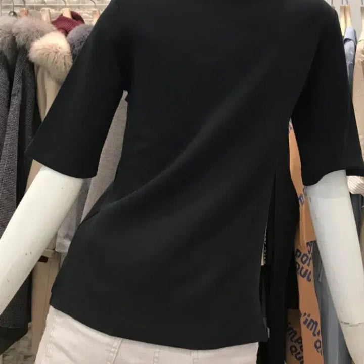 [BUNJANG] G-cut Frill Short Sleeve T-shirt / 지컷 프릴 티셔츠 듀엘지컷보브에고이스트오즈세컨