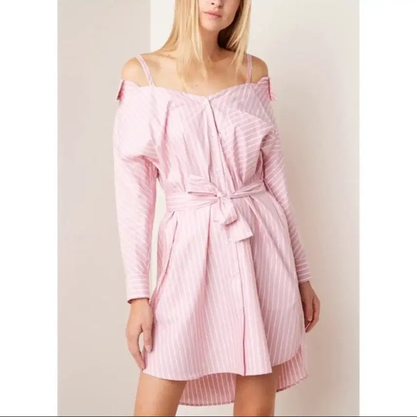 [BUNJANG] Maje Cold Shoulder Dress / 새상품 maje 마쥬 콜드숄더 원피스