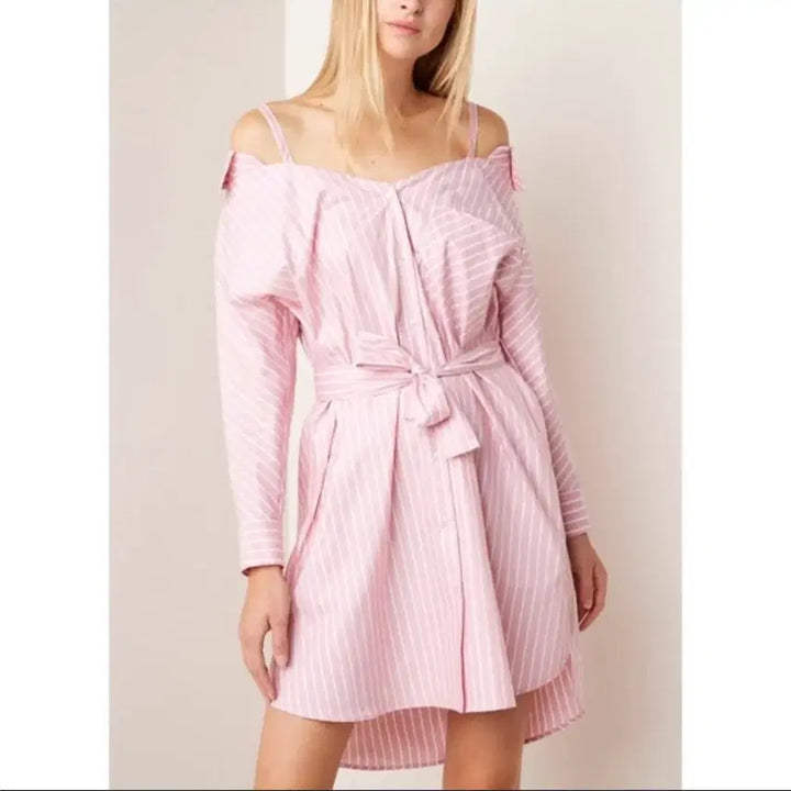 [BUNJANG] Maje Cold Shoulder Dress / 새상품 maje 마쥬 콜드숄더 원피스
