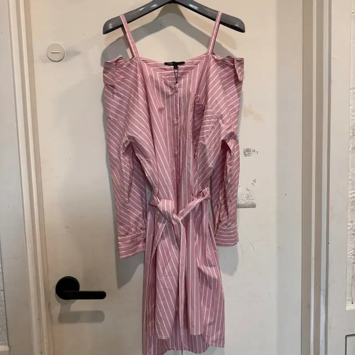 [BUNJANG] Maje Cold Shoulder Dress / 새상품 maje 마쥬 콜드숄더 원피스