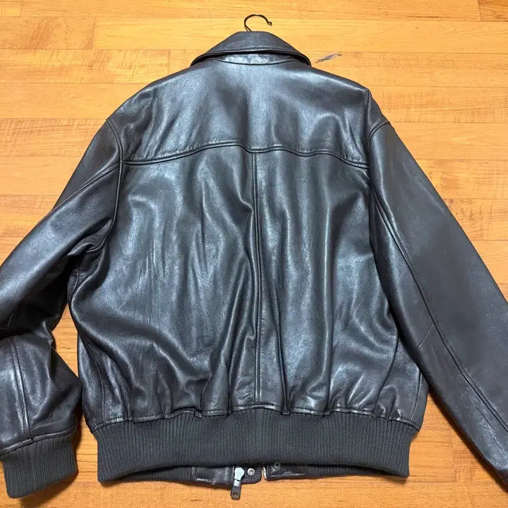 [BUNJANG] ZARA 100% Lambskin Leather Pocket Jumper Jacket (Brown, L) / 자라 포켓 레더 점퍼 (브라운 L)