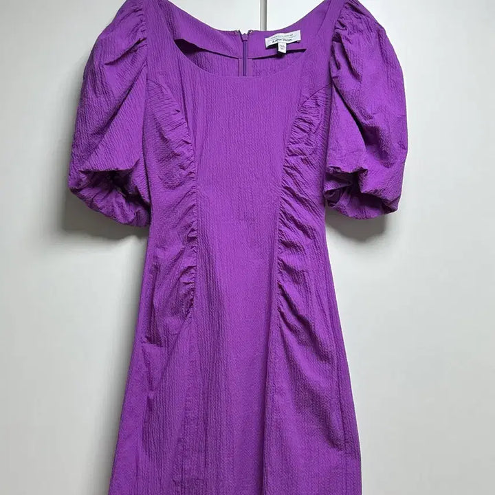 [BUNJANG] And Other Stories Purple Puff Sleeve Mini Dress Size 32 / 앤아더스토리즈 원피스 32사이즈(1회착용)