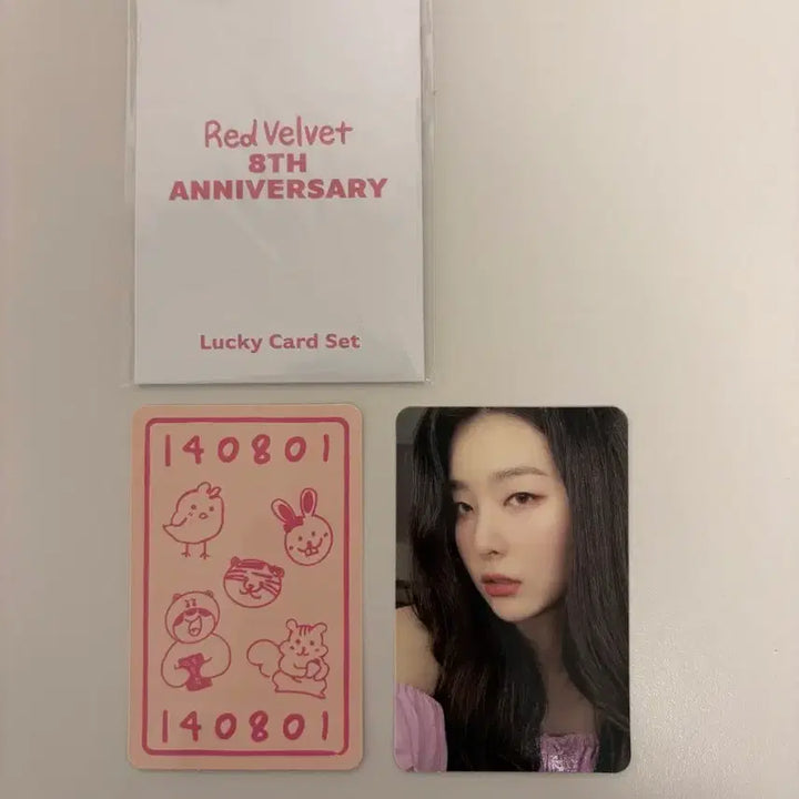 [BUNJANG] Red Velvet Seulgi 8th Anniversary Lucky Draw Photocard / 레드벨벳 8주년 슬기 럭키카드 포카