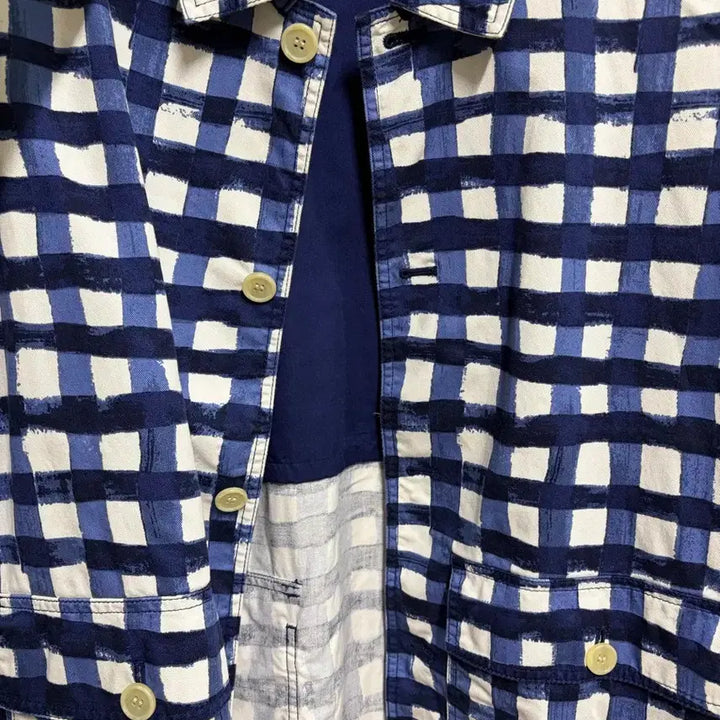 [BUNJANG] Uniqlo MARNI Check Utility Jacket L / 유니클로 마르니 체크 유틸리티자켓 L