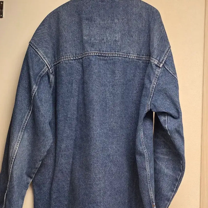[BUNJANG] AMI Heart Logo Denim Jacket Blue / [L] 아미 하트 로고 데님자켓 블루
