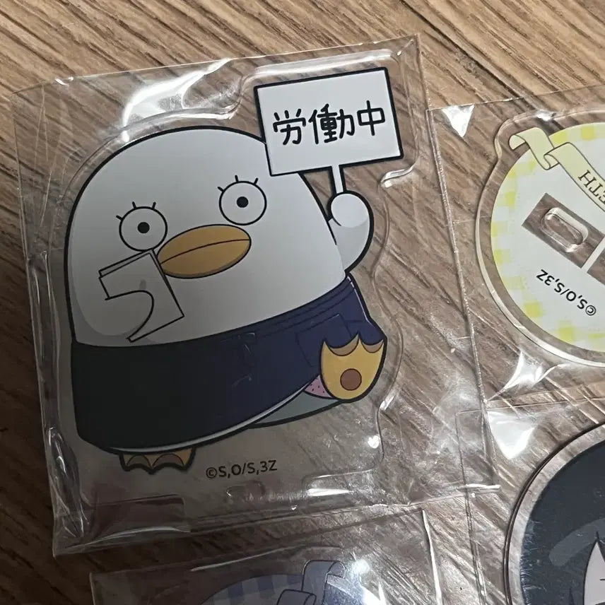 [BUNJANG] Gintama - Katsura Kotaro &amp; Elizabeth Mini Acrylic Standees Bundle Set (Sealed) / 미개봉, 일괄) 은혼 삼젯 카츠라 엘리자베스 애니메이트 카페 미니 아크릴