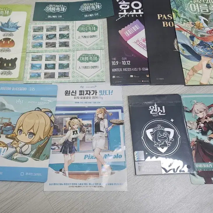 [BUNJANG] Genshin Impact &amp; Honkai: Star Rail Merchandise Bundle / 원신,붕괴스타레일 굿즈