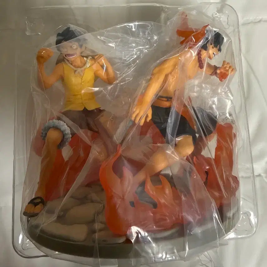[BUNJANG] One Piece Ichiban Kuji Last One Ace Luffy Figure (Opened) / 개봉 미전시) 원피스 제일복권 라스트원 에이스 루피 피규어