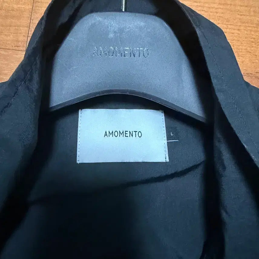 [BUNJANG] Momento Ripstop Volume Jumper Black L / 아모멘토 립스탑 볼륨점퍼 (블랙 L)
