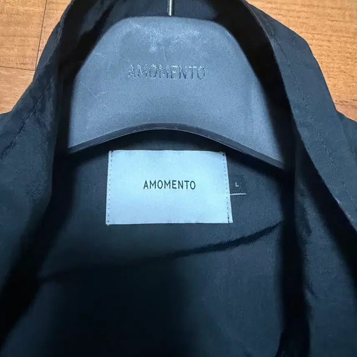 [BUNJANG] Momento Ripstop Volume Jumper Black L / 아모멘토 립스탑 볼륨점퍼 (블랙 L)