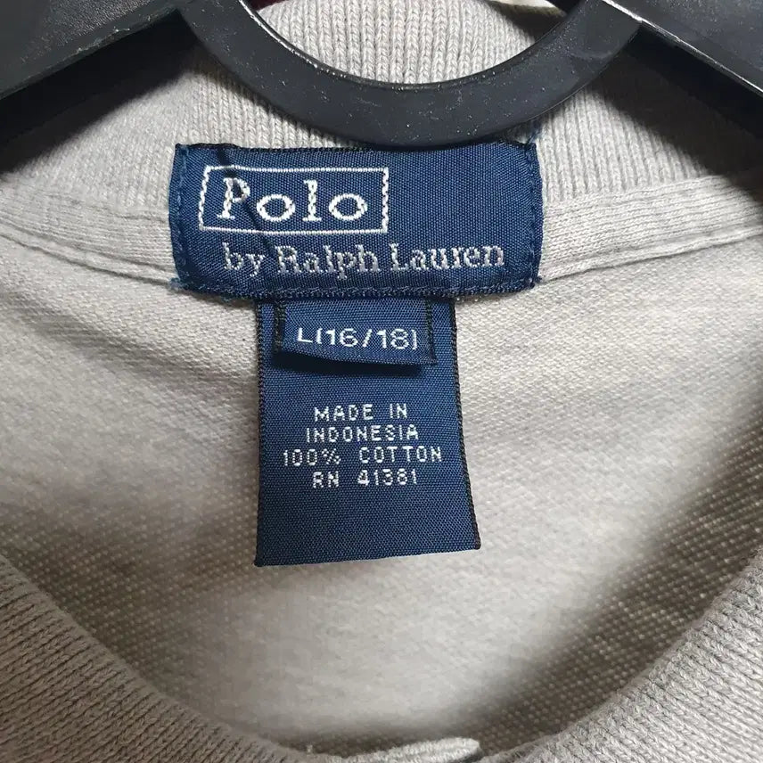 [BUNJANG] Polo Cotton Short Sleeve Shirt Light Grey / [S] 폴로 코튼 반팔셔츠 연그레이