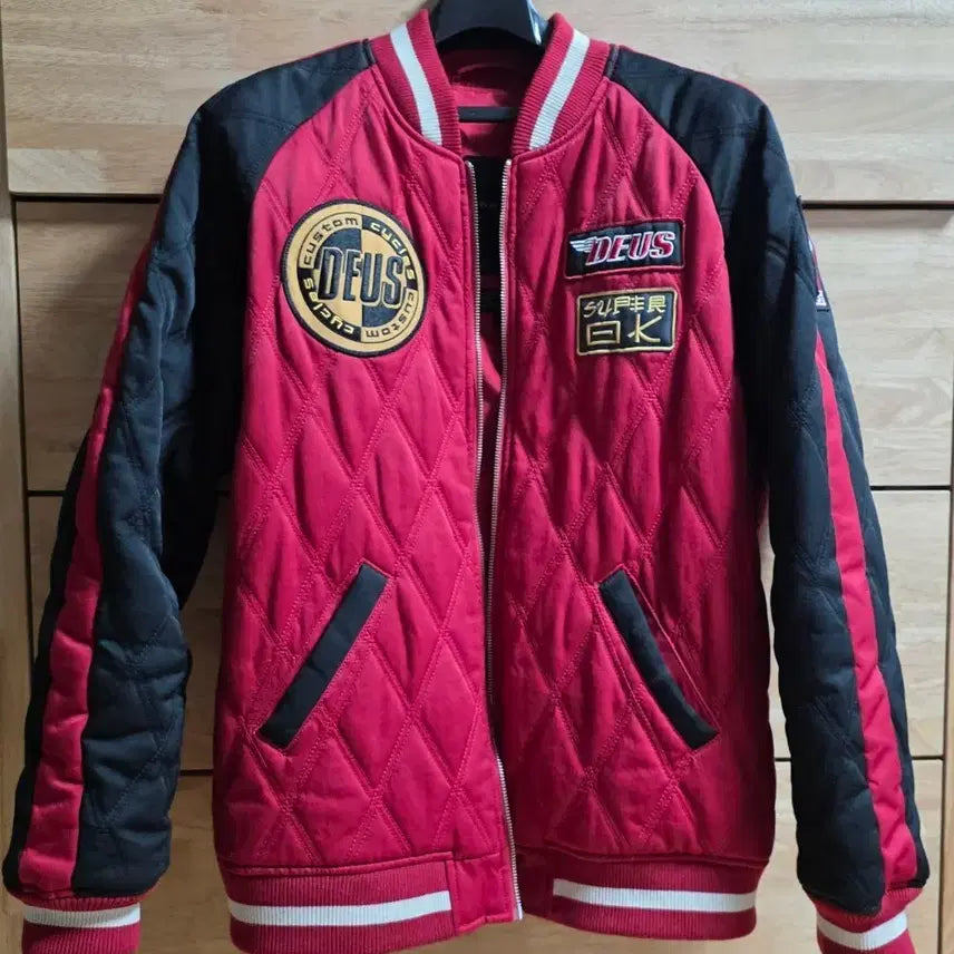 [BUNJANG] Deus Ex Machina Supporters Quilting Racing Jacket XL / XL)데우스 엑스마키나 서포터스 퀼팅 레이싱 자켓