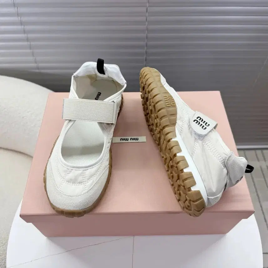 [BUNJANG] Miu Miu Mary Jane Sneakers / 미우미우 메리제인 스니커즈