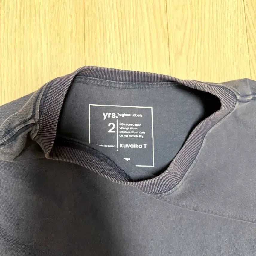 [BUNJANG] Years ago WASHED COTTON KUVAIKA T Size 2 / 이얼즈어고 WASHED COTTON KUVAIKA T 2사이즈