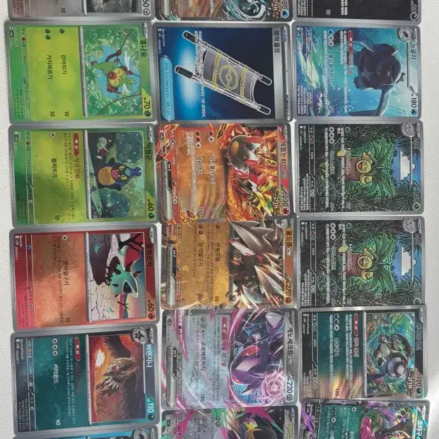 [BUNJANG] Pokemon Card Bundle - EX, GX, SR, Master Ball, and Trainer Cards Included / 포켓몬 카드 EX/GX/SR 트레이너카드 마스터볼카드 포함판매