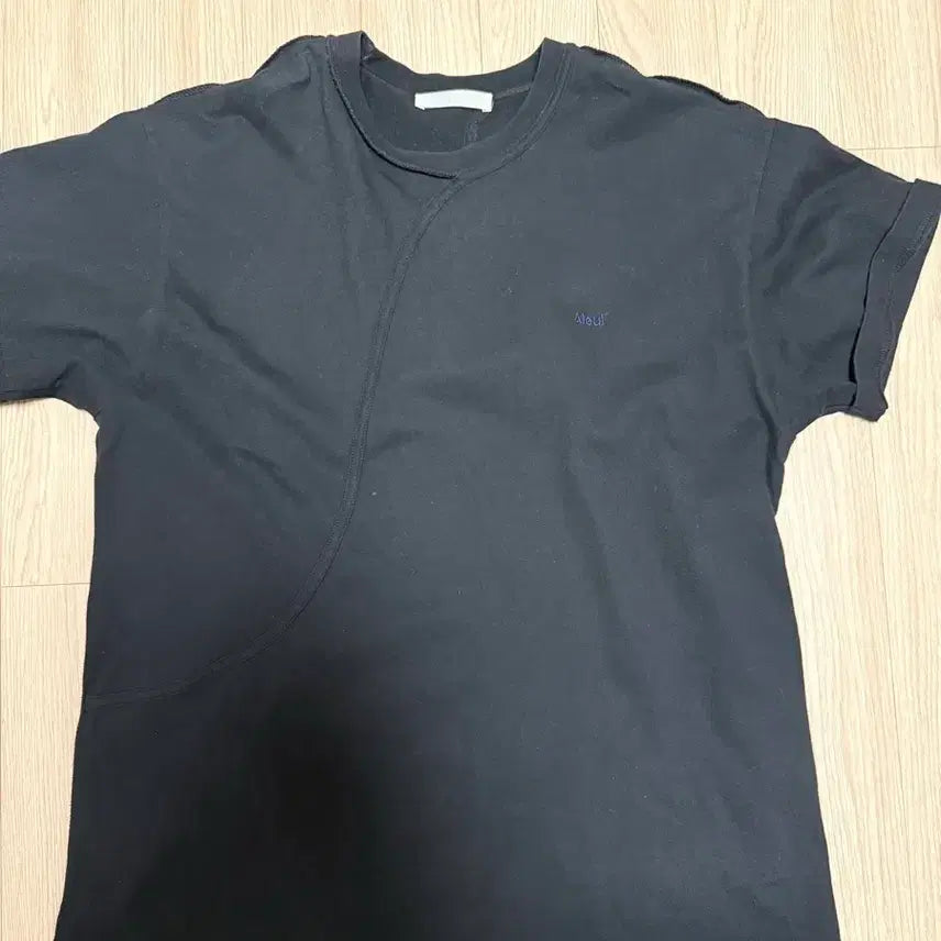 [BUNJANG] Aieul Integral T-Shirt Black Size 48 / Aieul Integral 티셔츠 블랙 48사이즈