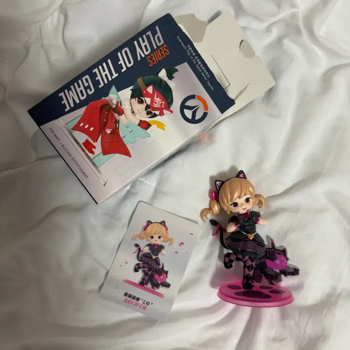 [BUNJANG] Pop Mart Overwatch Black Cat D.Va Secret Figure / 팝마트 오버워치 검은냥이 디바 시크릿 피규어 D.va 레어