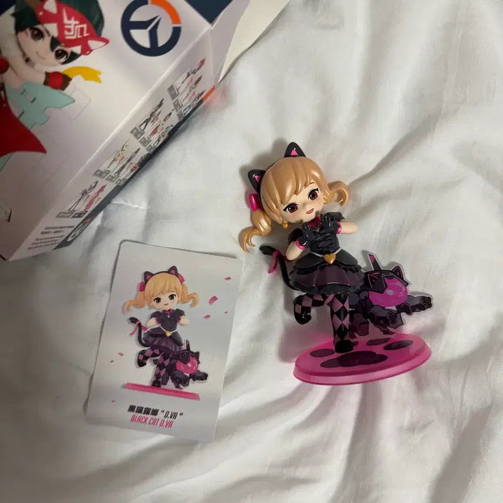 [BUNJANG] Pop Mart Overwatch Black Cat D.Va Secret Figure / 팝마트 오버워치 검은냥이 디바 시크릿 피규어 D.va 레어