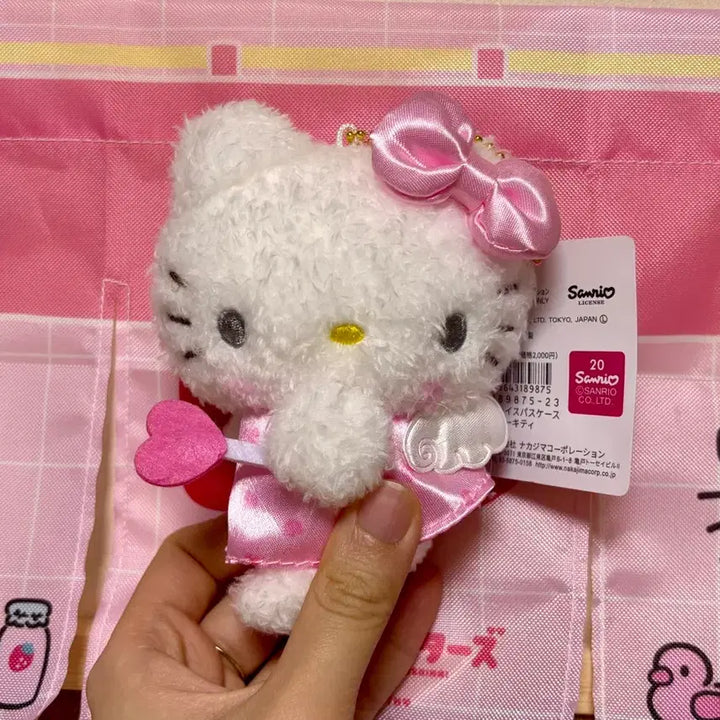[BUNJANG] Angel Hello Kitty Plush Doll / 천사 헬로키티 인형