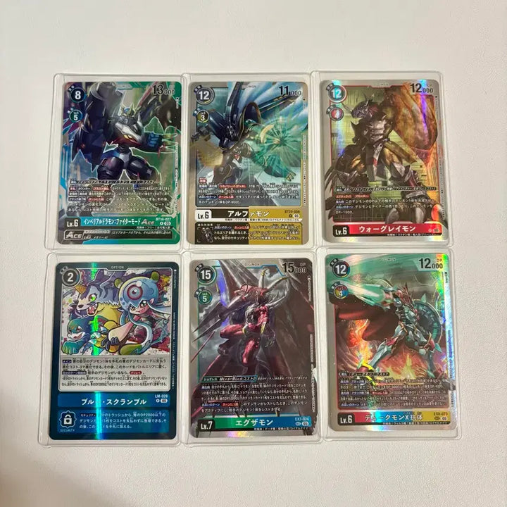[BUNJANG] Digimon Card Game - Dukemon X Antibody, Examon, WarGreymon, Alphamon, EmperorDragon, Blue Scramble / 디지몬카드 듀크몬X항체 엑자몬 블루 스크램블 워그레이몬 알파몬 황제드라몬