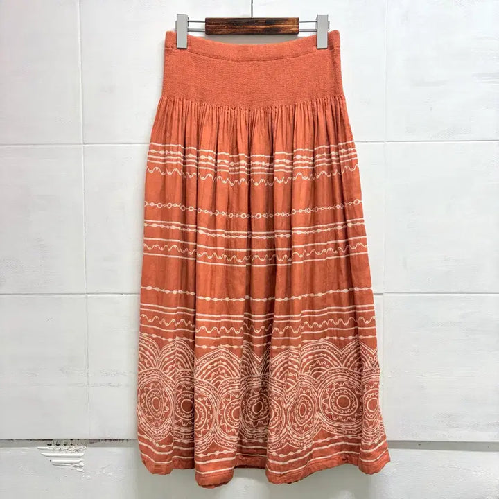 [BUNJANG] Plantation by Issey Miyake Ethnic Jacquard Hippie Long Skirt / Plantation by IsseyMiyake 에스닉 자카드 히피 롱 스