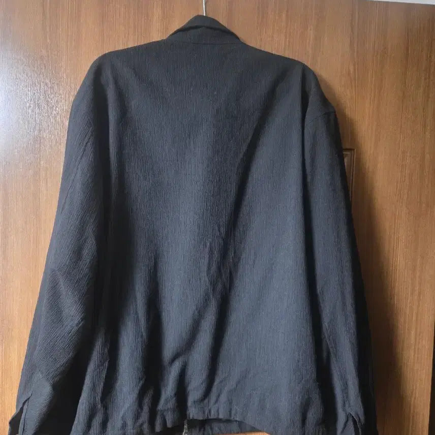 [BUNJANG] Musinsa Black Blouson Zip-Up Jacket (2XL) / 무신사 블루종 집업 자켓 (블랙.2XL.XXL)