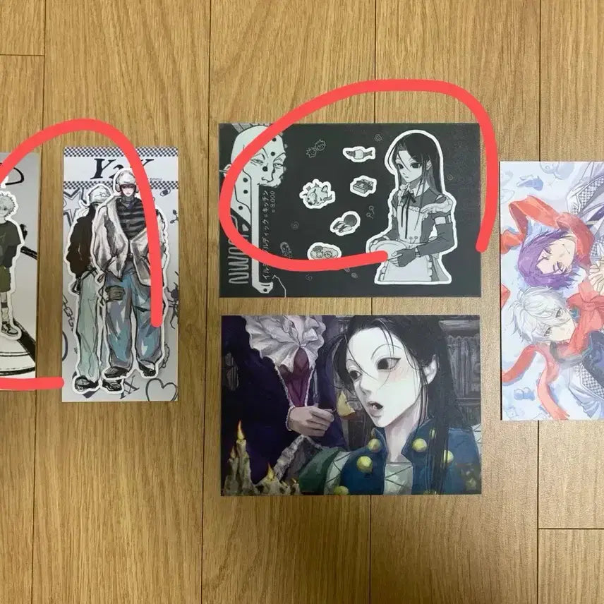 [BUNJANG] Hunter x Hunter Illumi Hisoka Killua Stickers / 헌터헌터 통판 이르미 히소카 키르아