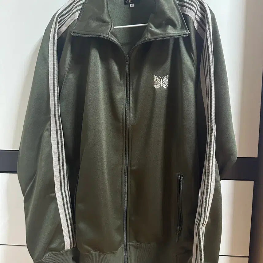 [BUNJANG] Needles Track Jacket Khaki XL / 니들스 트랙자켓 카키 XL