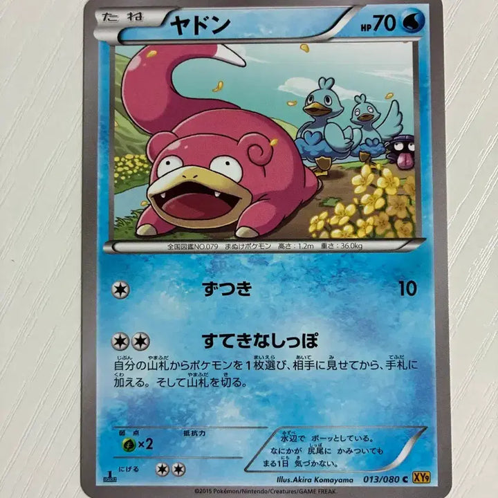[BUNJANG] Pokemon Card Slowpoke XY Series 013/080 / 포켓몬 카드 야돈 XY시리즈 013/080