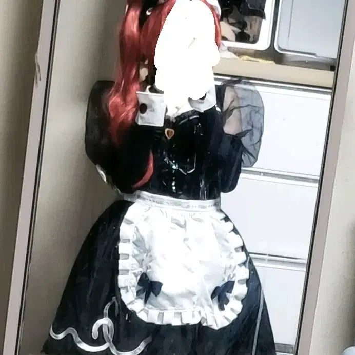 [BUNJANG] Identity V Maid Shaman Cosplay Wig / 제5인격 Identityv 메이드 샤먼 진실추론 진추 스킨 코스프레 가발