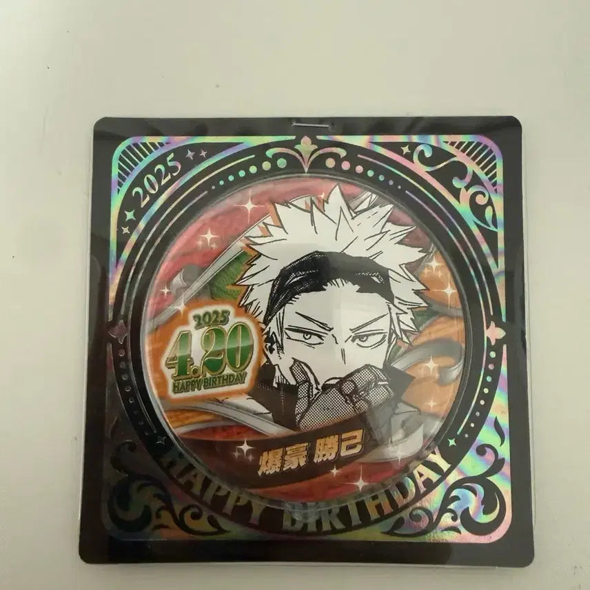 [SOLD OUT] 바쿠고 2025 생일 캔뱃지 뱃지