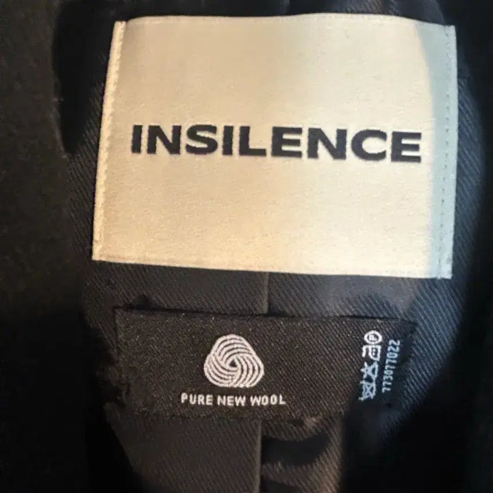[BUNJANG] Insilence Black Short Coat / 인사일런스 블랙 숏코트
