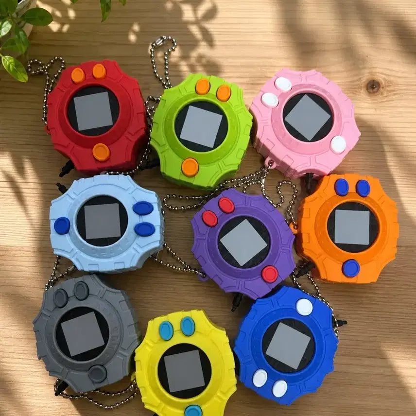 [BUNJANG] Digimon Digivice Keychain Bundle Set / [디지몬] 디지바이스 키링 9개 일괄 - 택포 8