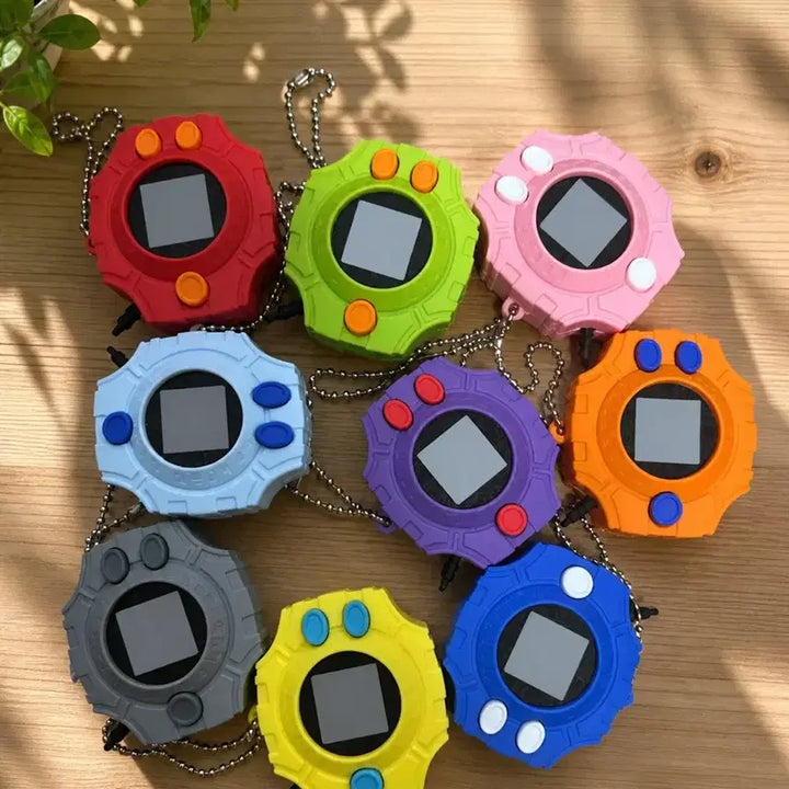 [BUNJANG] Digimon Digivice Keychain Bundle Set / [디지몬] 디지바이스 키링 9개 일괄 - 택포 8
