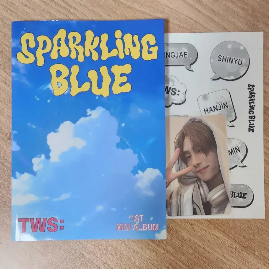 [BUNJANG] TWS Sparkling Blue Weverse Ver. Album (Unsealed) / 투어스 스파클링블루 위버스반 개봉 앨범
