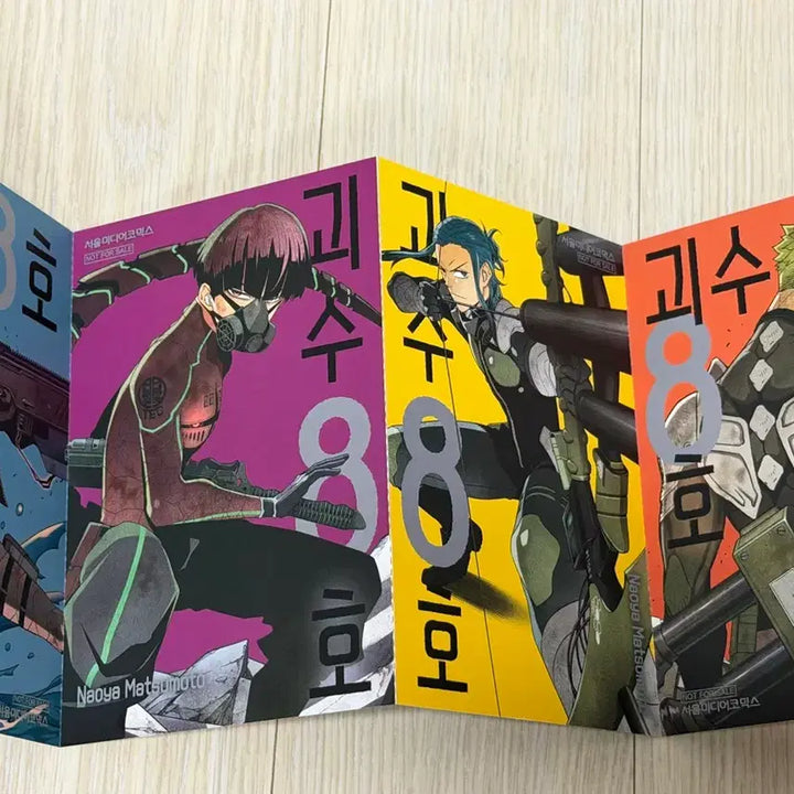 [BUNJANG] Kaiju No. 8 Accordion Postcard Set / 괴수8호 아코디언 엽서
