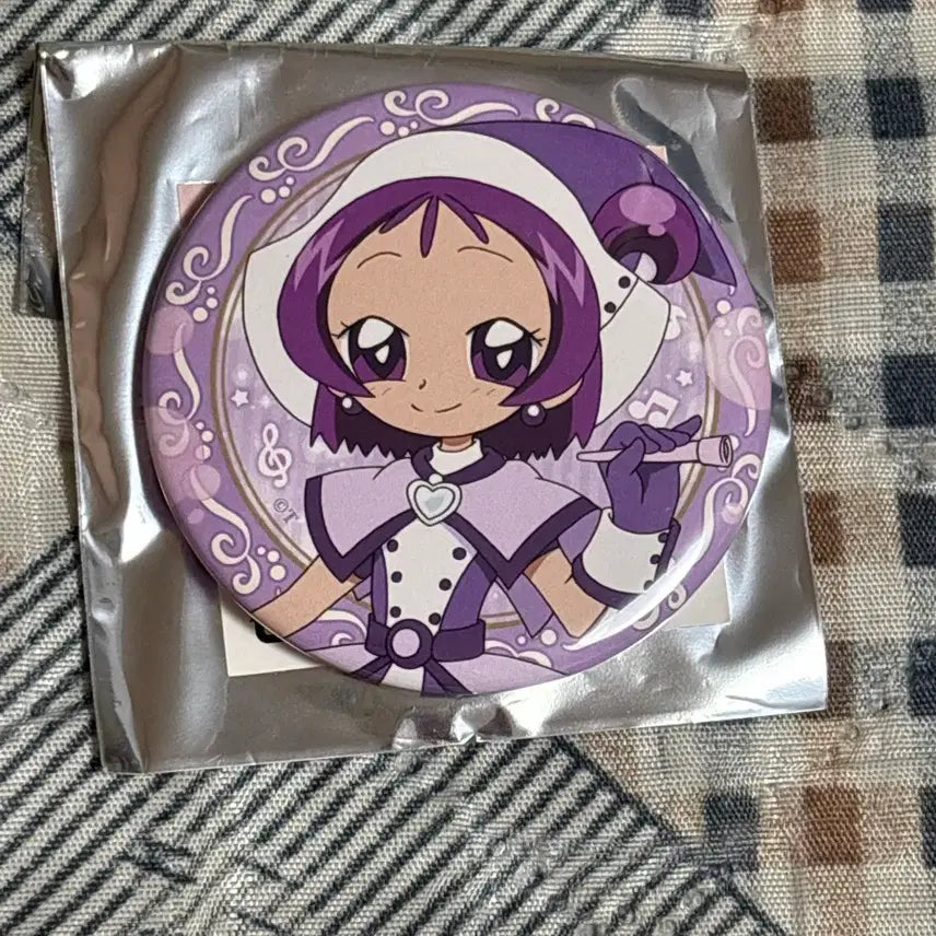 [BUNJANG] Magical Doremi Purple Badge / 꼬마마법사 레미 보라 뱃지