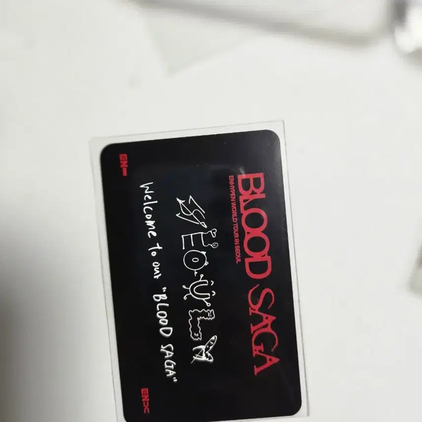 [BUNJANG] ENHYPEN Sunoo Blood Sangha Engine Zone Photocard / 엔하이픈 선우 블러드사가 엔진존 포카
