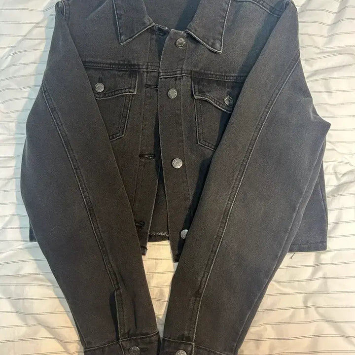 [BUNJANG] Black Denim Jacket / 흑청자켓