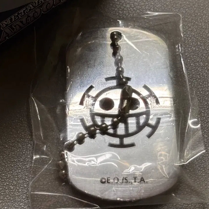 [BUNJANG] One Piece Law Metal Keyring / 원피스 메탈키링 로우