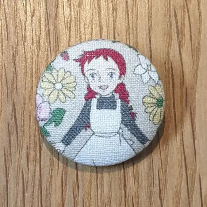 [BUNJANG] Handmade Anne of Green Gables Brooch Set (3 Sizes) / 핸드메이드 빨간머리앤 브로치_3종