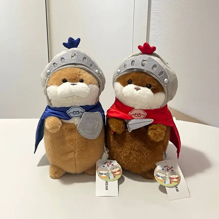 [BUNJANG] Uso Uso-chan Knight Otter Plush Set / 우소우소짱 용사 기사 신상 수달 인형