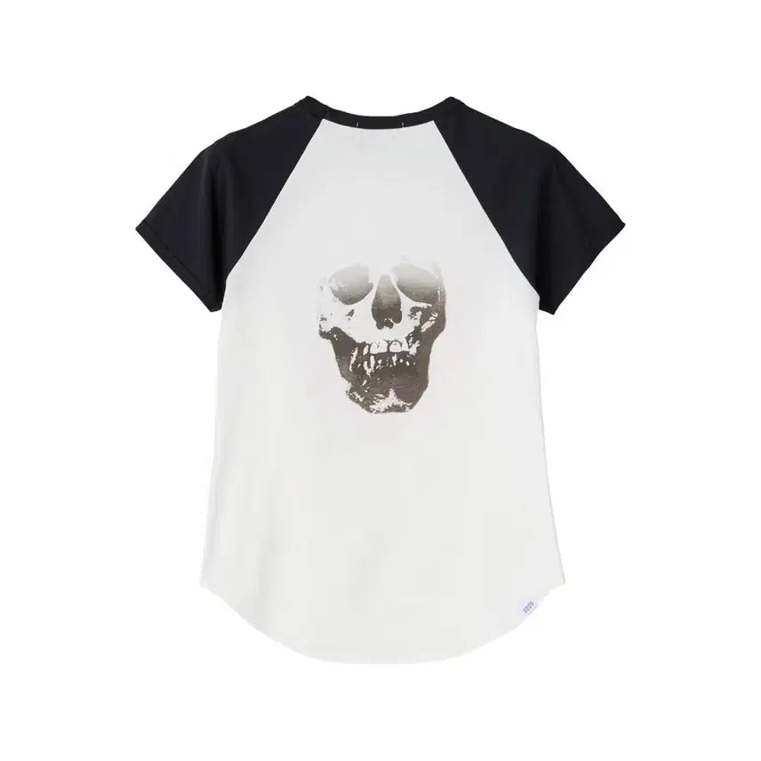 [BUNJANG] Hysteric Glamour x Sanrio Strawberry Collaboration Short Sleeve T-Shirt (White/Black) / [OS] 히스테릭 글래머 x 산리오 스트러베리 반팔 화이트 블랙